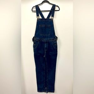 Vintage Denim Overalls, dark blue “BDG” brand.